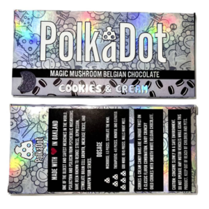 Polkadot Chocolate Cookies and Cream | Polka Dot Shroom Bars For Sale