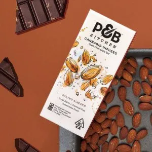 P and B Kitchen Dark Chocolate Bar