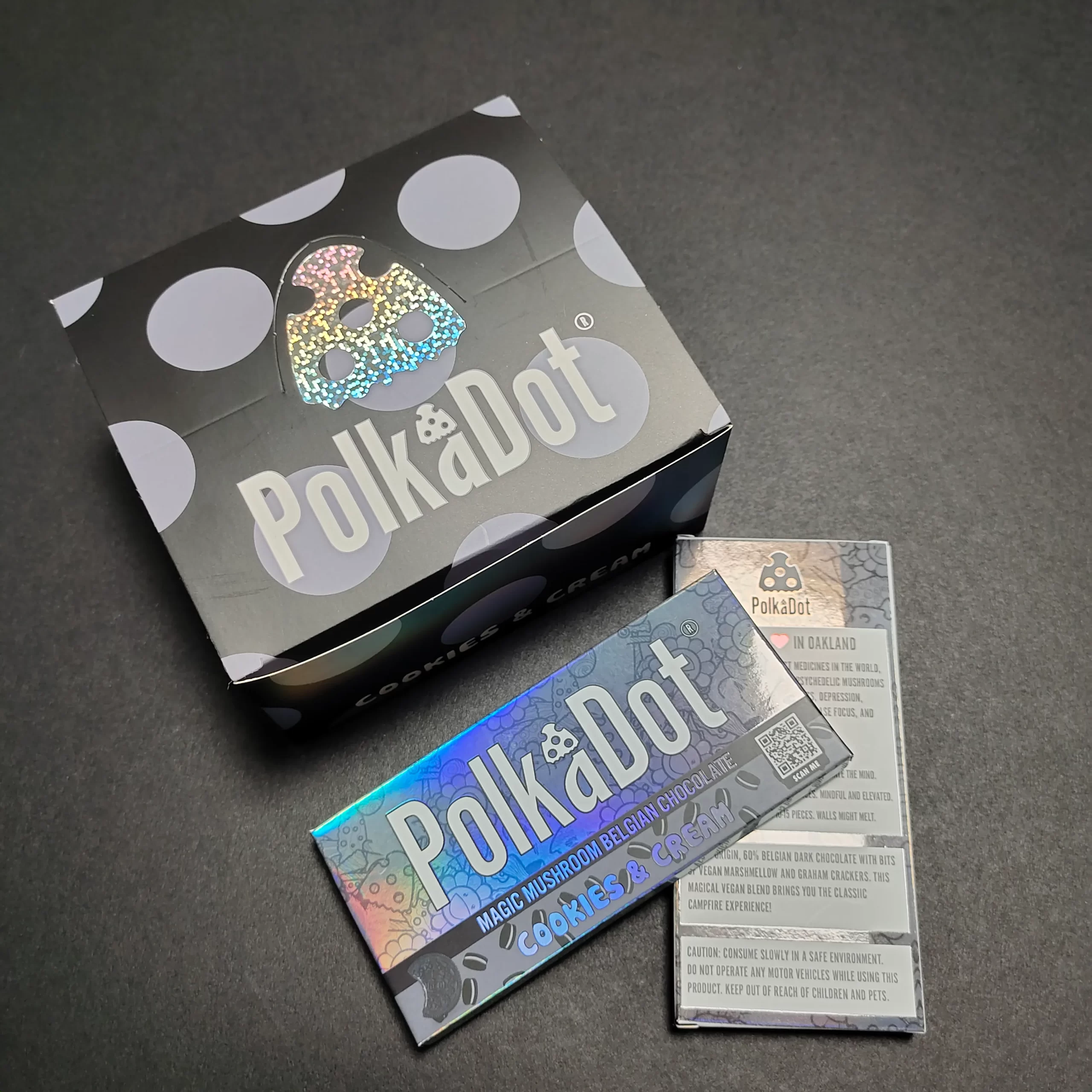Official Polka Dot Chocolate Shop - Magic in polkadot shroom bars